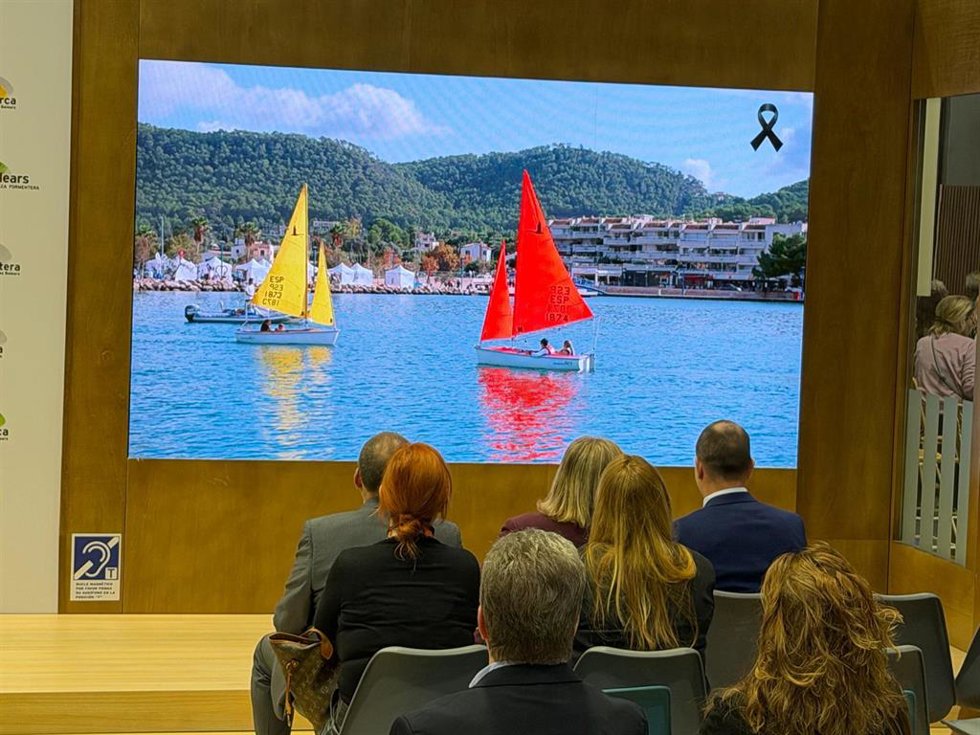 Presentación del vídeo promocional 'Andratx ho és tot 365' en Fitur.