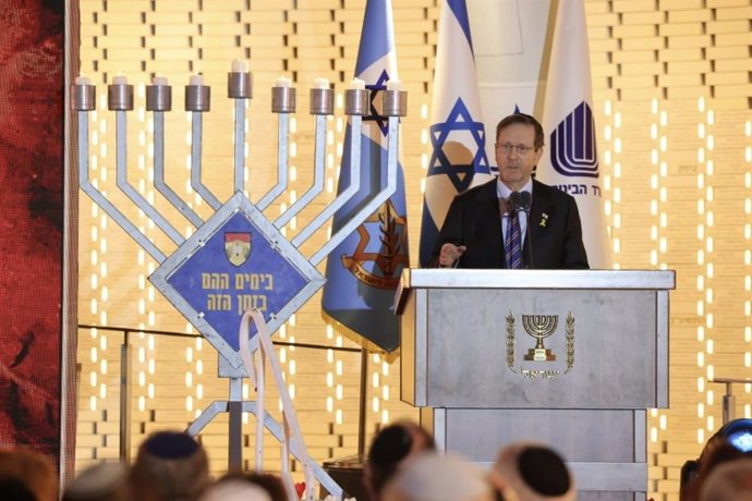 Archivo - Arquivo - O presidente de Israel, Isaac Herzog