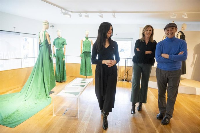 Inauguración de la exposición 'Zambra, cal, cobre y compás'.