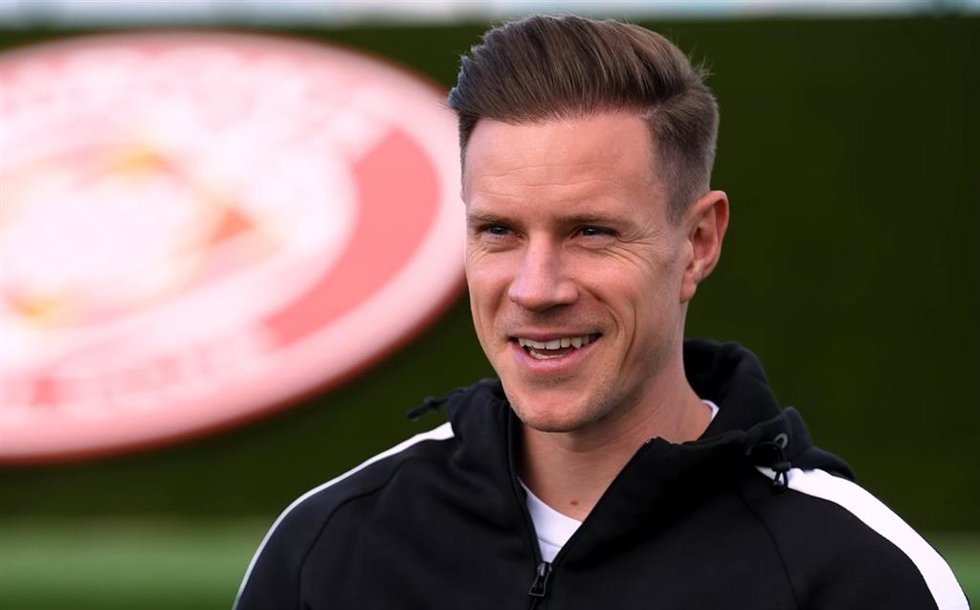 El portero alemán Marc-André ter Stegen llega cedido por el FC Barcelona al Girona FC