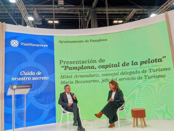 Presentación de la propuesta turística de Pamplona en Fitur