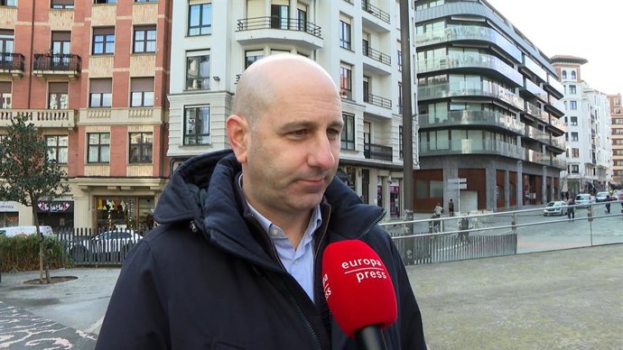 El gerente de la Organización de Productores de Pesca de Altura de Ondárroa (OPPAU), Mikel Ortiz Abalia