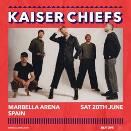 Kaiser Chiefs actuará el 20 de junio en Marbella Arena