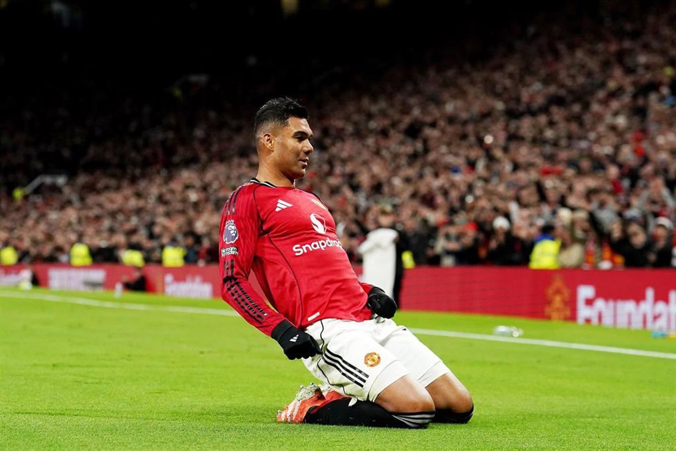Archivo - Casemiro, Manchester United