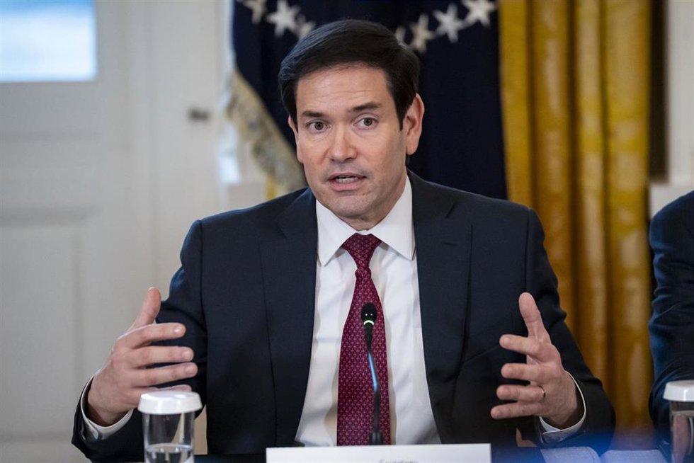 El secretario del Departamento de Estado, Marco Rubio 