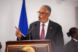 Archivo - El primer ministro de Haití, Alix Didier Fils-Aimé