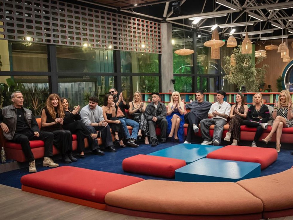 Todos los concursantes, durante la gala de 'GH DÚO' de este jueves