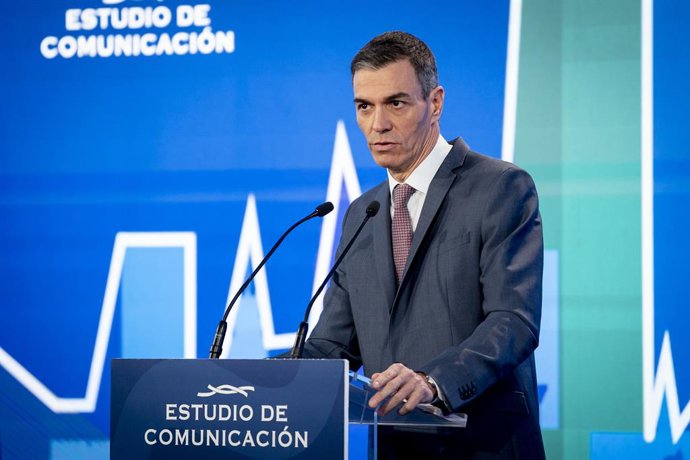 El presidente del Gobierno, Pedro Sánchez, interviene durante la clausura de la XVI edición del foro financiero internacional 'Spain Investors Day', a 15 de enero de 2026, en Madrid (España). Durante los días 14 y 15 de enero, el foro Spain Investors Day 