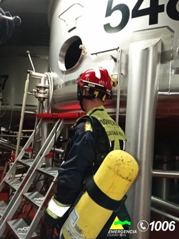 Fallece un trabajador de 34 años tras caer a un depósito vacío en una bodega de Valdepeñas