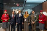 Foto: Sevilla firma un convenio con Turkish Airlines en Fitur para impulsar la proyección internacional de la ciudad