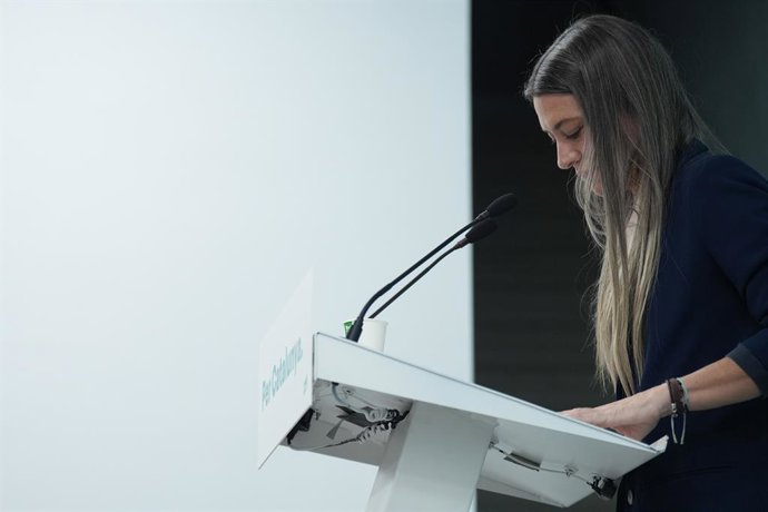 Archivo - La portaveu de Junts al Congrés, Miriam Nogueras