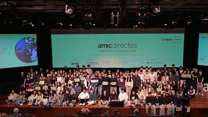 Gala de entrega de premios del 4 Concurso Amic-Directes.