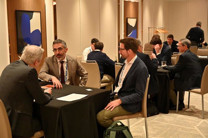 Imagen de la delegación del Port de Tarragona en el WFO.