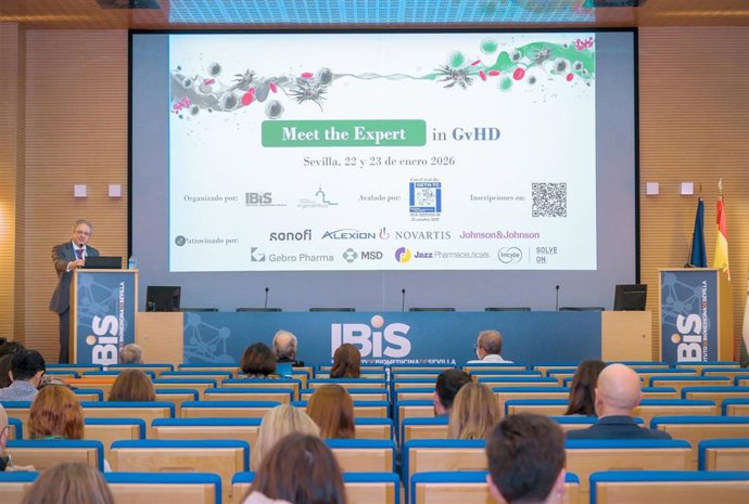 Sexta edición de las jornadas sobre la Enfermedad Injerto Contra Receptor en el Hospital Virgen del Rocío de Sevilla.