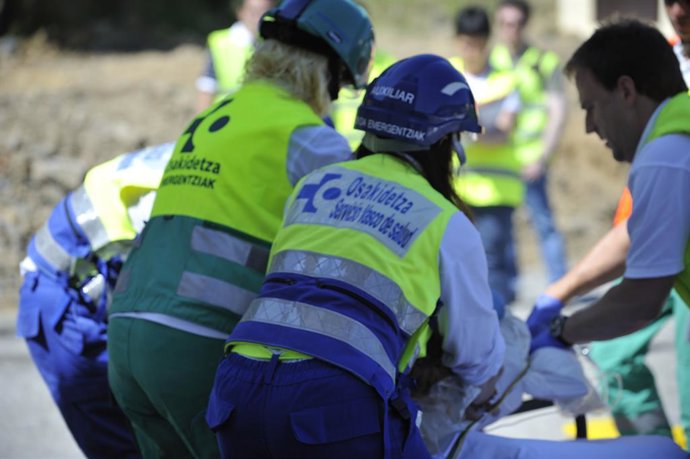 Larrialdietako simulakro bat