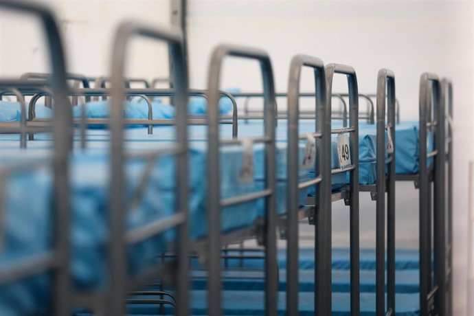 Imagen de las instalaciones de primera asistencia y acogida de migrantes en tránsito de Palma