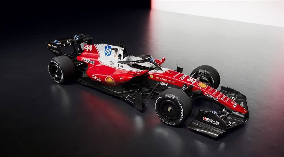 El SF-26 del equipo Ferrari para la temporada 2026 de Fórmula 1.