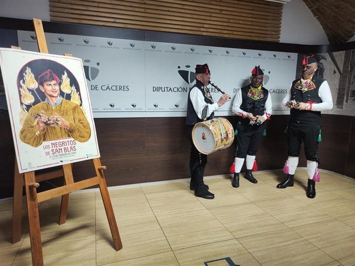 Montehermoso (Cáceres) se prepara para vivir su tradicional fiesta de Los Negritos en honor a San Blas