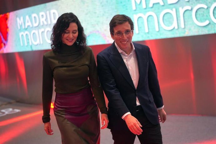 La presidenta de la Comunidad de Madrid, Isabel Díaz Ayuso, y el alcalde de la capital, José Luis Martínez-Almeida