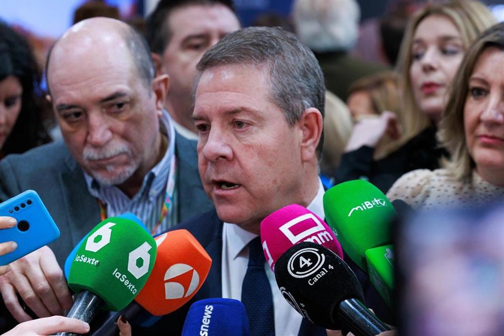 El presidente de Castilla-La Mancha, Emiliano García-Page