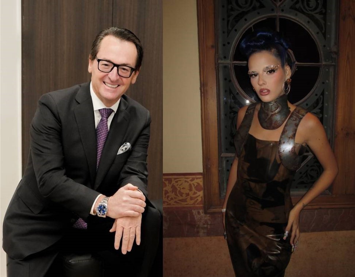 La DJ Sita Abellán y el empresario Francisco Javier Pujante, Doña Sardina y Gran Pez del 2026