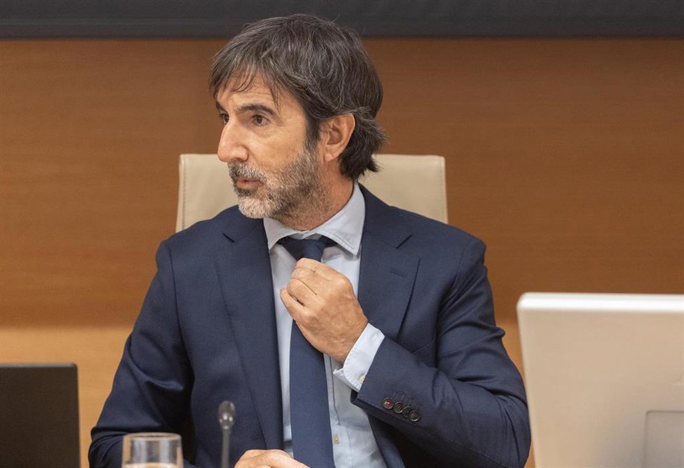 El director de Políticas Públicas de Meta España y Portugal, José Luis Zimmermann, durante una comparecencia ante la Comisión de Economía, Comercio y Transformación Digital en el Congreso, a 23 de enero de 2026, en Madrid (España). La sesión extraordina