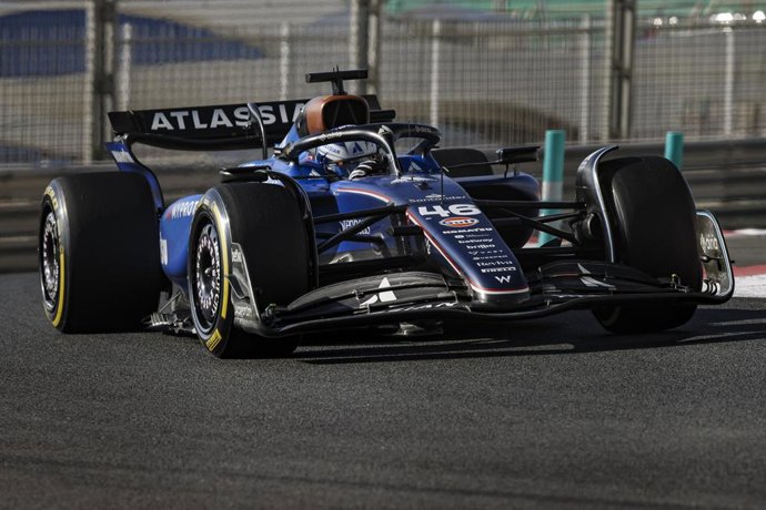 Archivo - 46 BROWNING Luke (gbr), Williams Racing FW47, action during the 2025 Formula 1 Abu Dhabi post-season test on December 09, 2025 on the Yas Marina Circuit, in Abu Dhabi, United Arab Emirates - Photo / DPPI