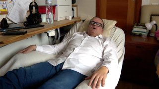 Paco de la Corte, una de las víctimas supervivientes del accidente ferroviario de Adamuz.