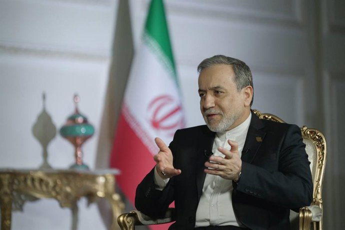 January 13, 2026, Tehran, Iran: Iranian Foreign Minister ABBAS ARAGHCHI speaks during an interview with Al Jazeera in Tehran.