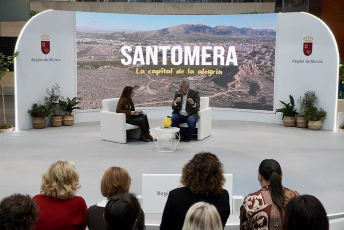 El municipio de Santomera se presenta en FITUR 2026 consolidando su marca de 'Capital de la Alegría'