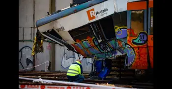 El maquinista del tren en Gelida (Barcelona) solo tuvo 5 segundos para frenar antes de chocar