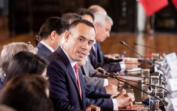 José Jerí, presidente de Perú.