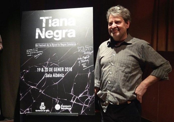 Puigpelat recogiendo el premio en 2018.