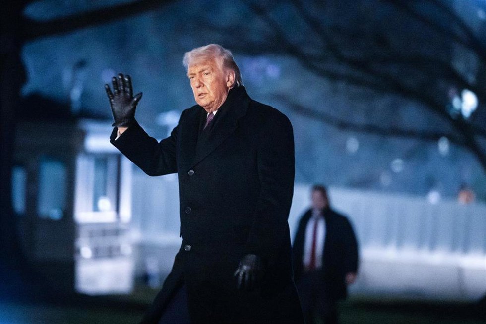 El presidente de Estados Unidos, Donald Trump. 