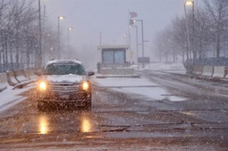 Nieve en el estado de Minnesota (EEUU).
