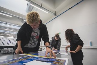 Archivo - Estudiantes de FP.