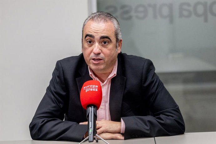 El alcalde de San Fernando de Henares, Javier Corpa, en una entrevista con Europa Press