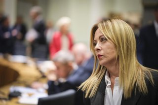 La primera ministra de Italia, Giorgia Meloni 