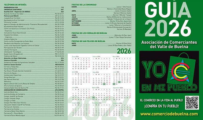 Los empresarios del Valle de Buelna lanzan 5.000 ejemplares de la guía del comercio