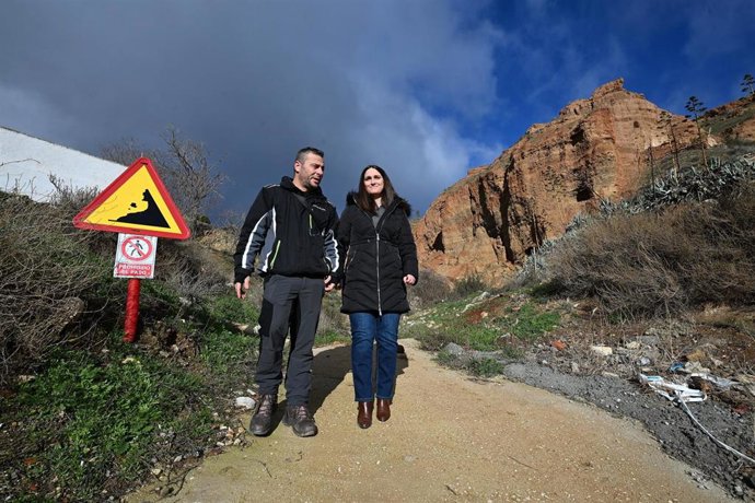 Diputación destina 40.000 euros a Beas de Guadix para las obras de "urgencia" en el Cerro del Castillejo.
