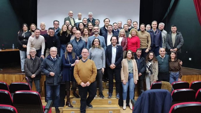 Imagen de la reunión comarcal del PP de Almería en Almanzora.
