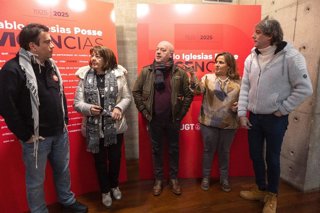 El secretario general del PSOE de Castilla y León y candidato a la Presidencia de la Junta, Carlos Martínez