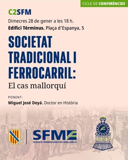 SFM continúa con el ciclo de conferencias en el edificio Términus el próximo miércoles