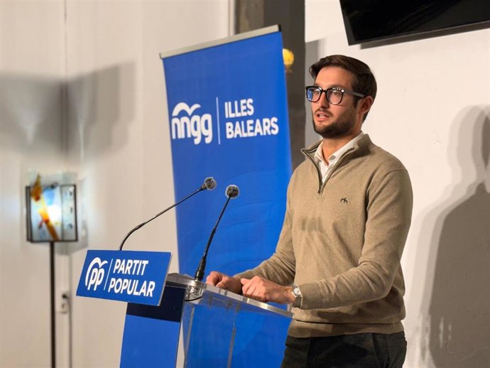 El presidente de la junta local del PP de Manacor, Mateu Fullana