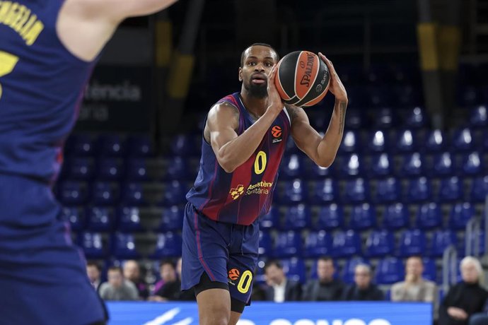 Kevin Punter, en un partido con el FC Barcelona.