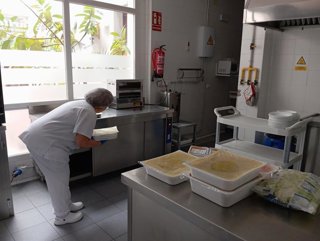 Archivo - Catering de la Casa de Acogida 'Madre del Redentor'.