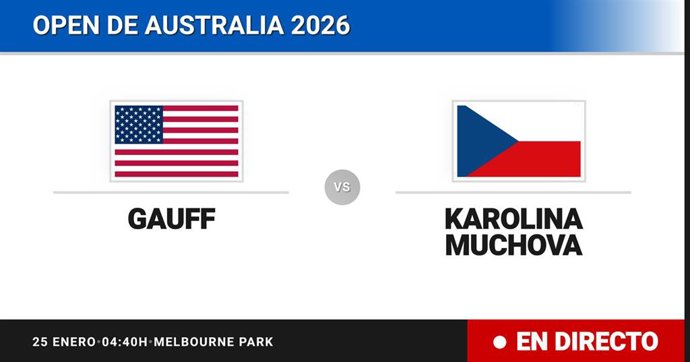 Coco Gauff - Karolina Muchova: resumen y estadísticas del partido de Octavos de final de Australian Open WTA