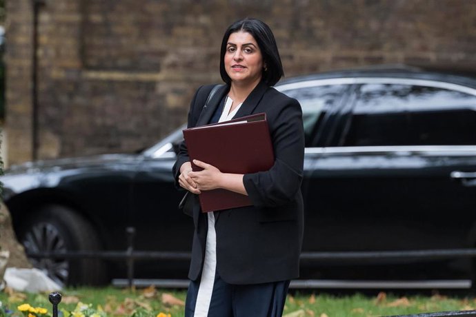 Archivo - Ministra del Interior de Reino Unido, Shabana Mahmood   