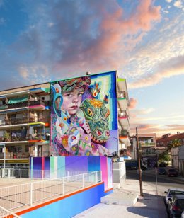 Tres murales en la Comunidad de Madrid optan a la mejor obra de arte urbano del mundo