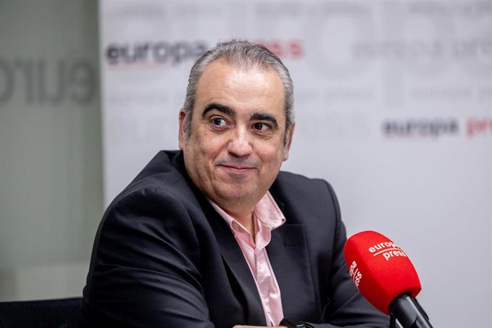 El alcalde de San Fernando de Henares, Javier Corpa, en una entrevista con Europa Press